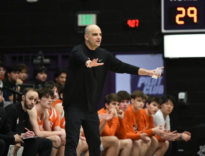 Beaverton Southridge 6A Oregon boys basketball quarterfinal 2024 Taylor Balkom 21
